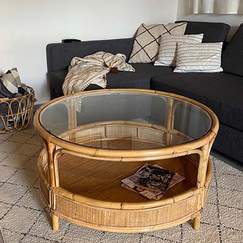 שולחן-מדף-עגול